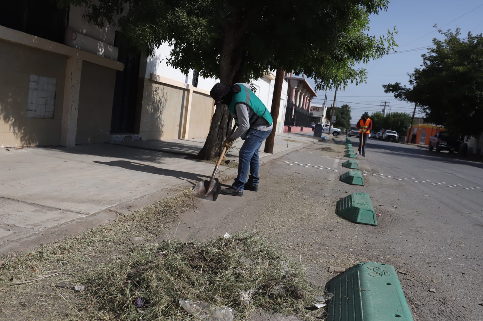Extienden labores de limpieza a calles de la Zona Centro de Ciudad Juárez