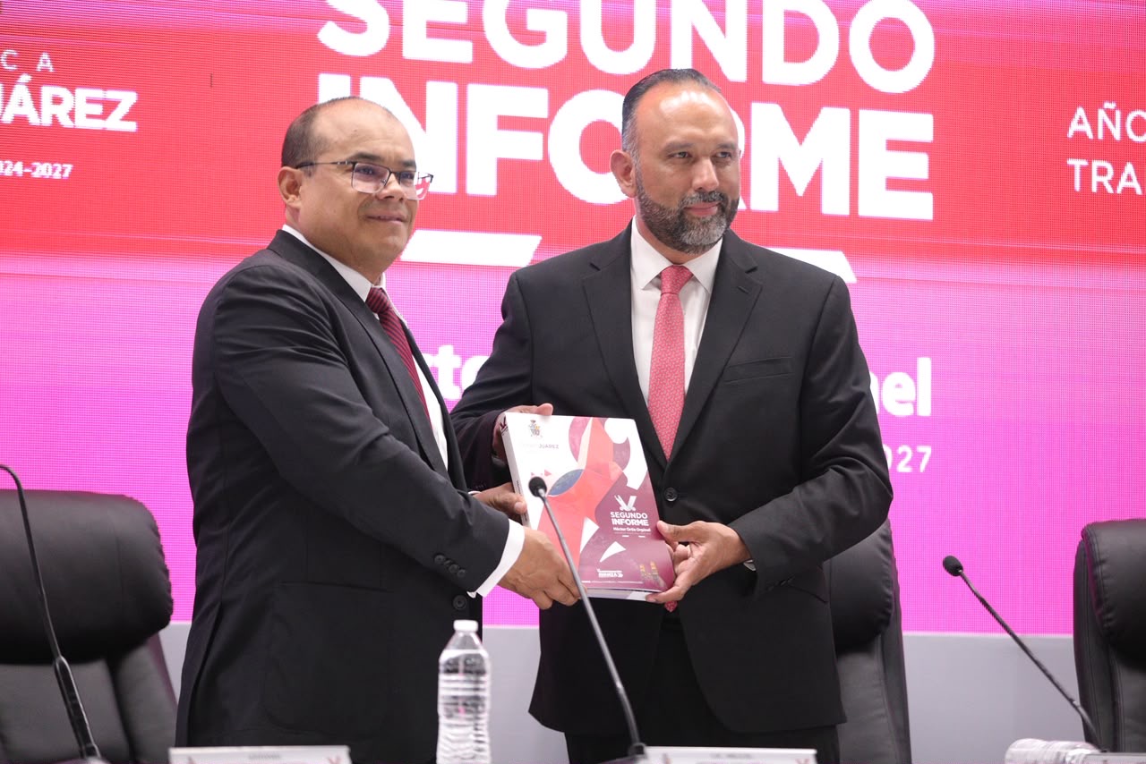 Presenta Ortiz Orpinel Segundo Informe de Gobierno